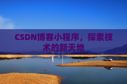 CSDN博客小程序，探索技术的新天地