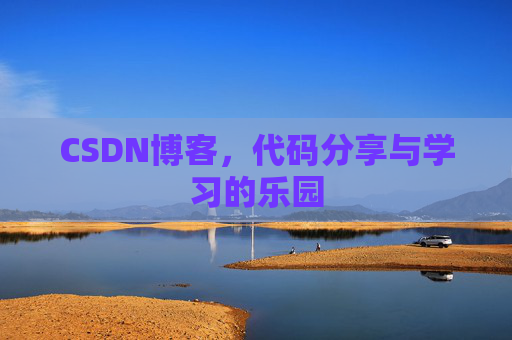 CSDN博客，代码分享与学习的乐园