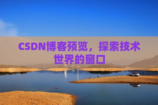 CSDN博客预览，探索技术世界的窗口